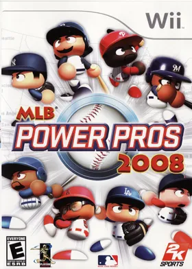 MLB Power Pros 2008 box cover front
